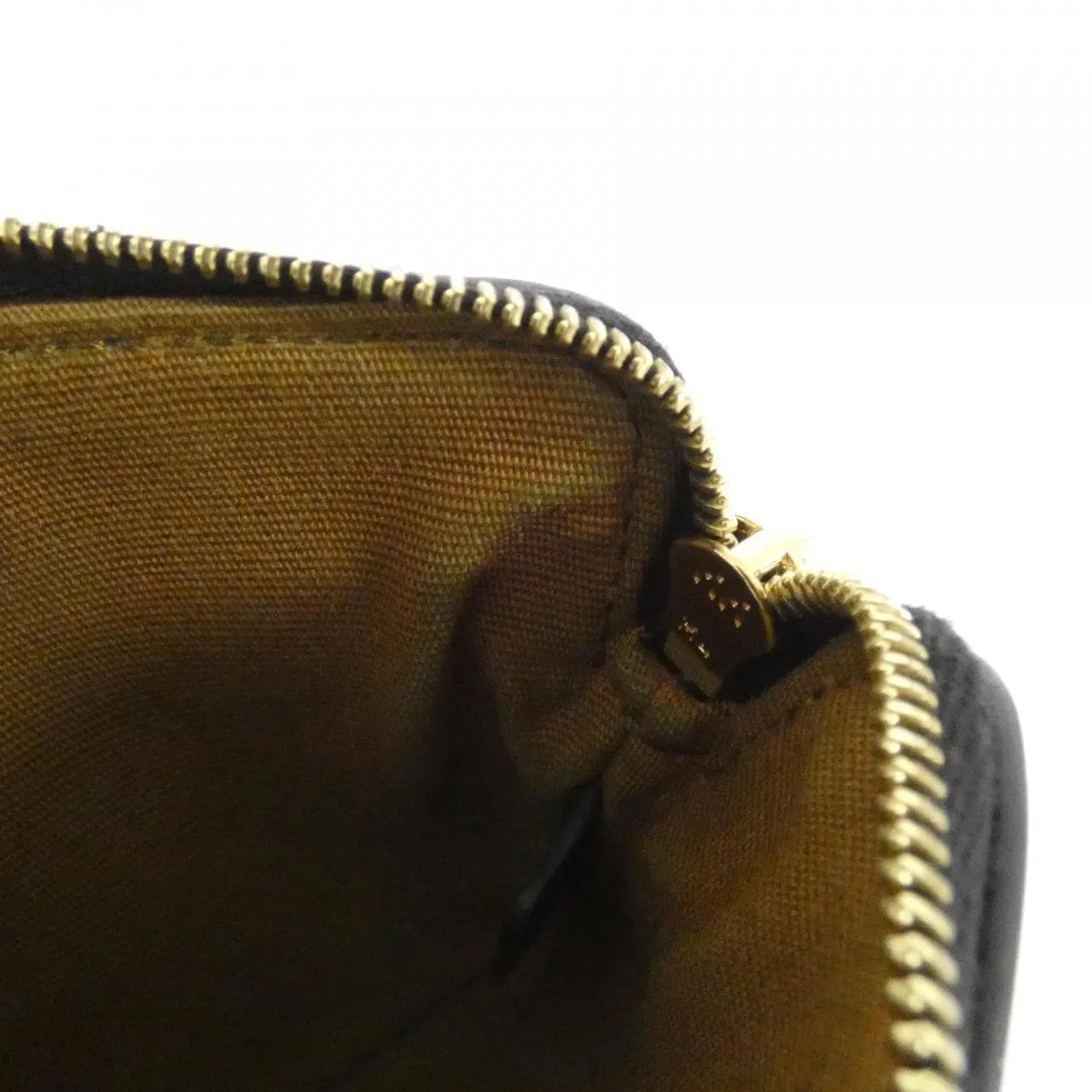 CELINE 10C662CA2 Coin Case Canvas 黑色 帆布 中古品A - 縮圖 7