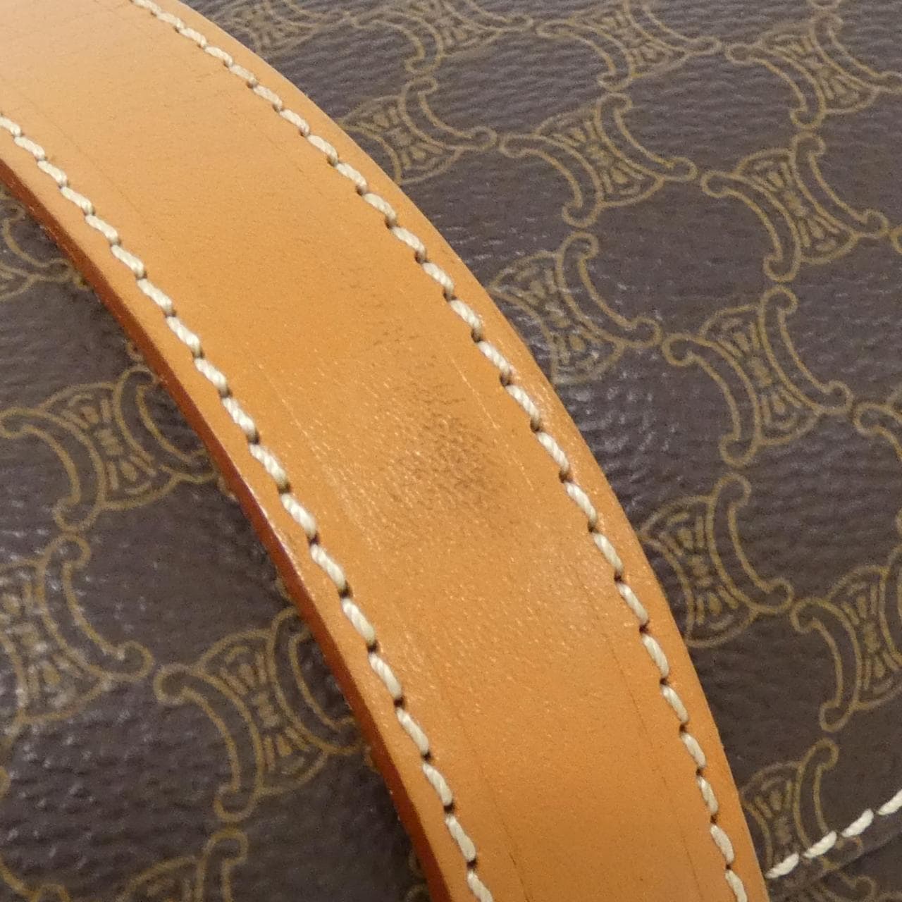 CELINE Bag Canvas Brown Canvas - Thumbnail 5