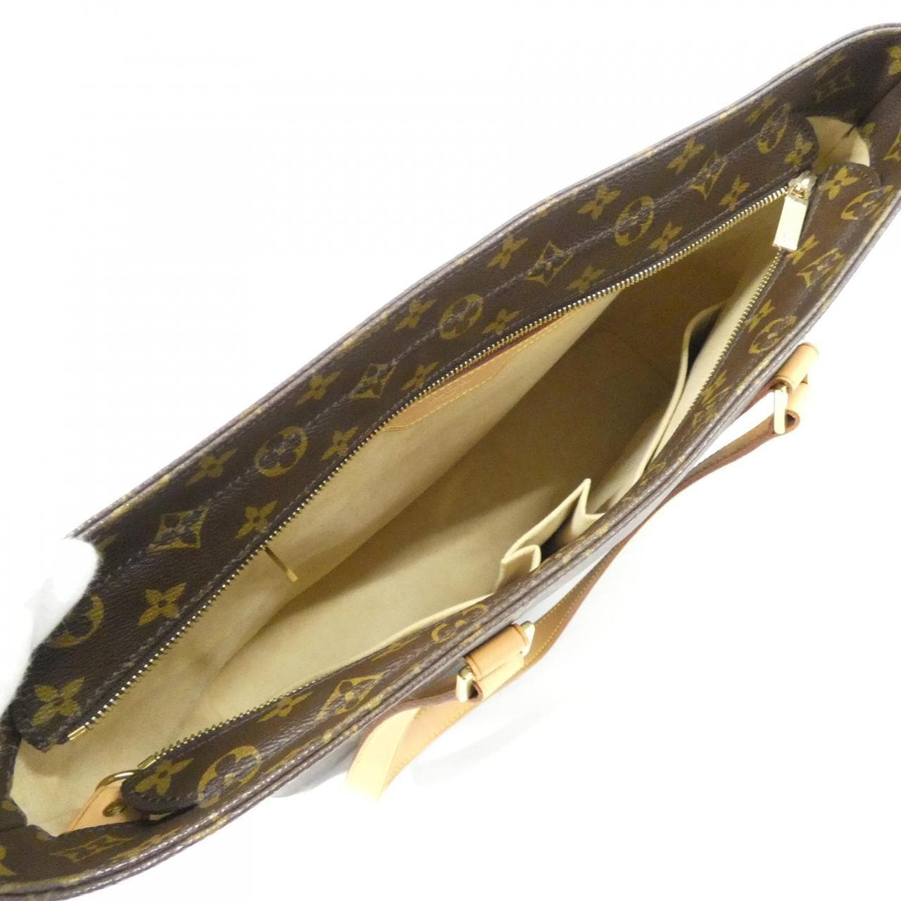 LOUIS VUITTON M51155 Handbag Monogram 黑色 Monogram 中古品A - 縮圖 5