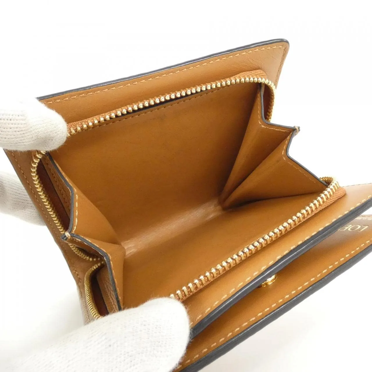 LOEWE C499Z41X03 Wallet 黑色 中古品A - 縮圖 5