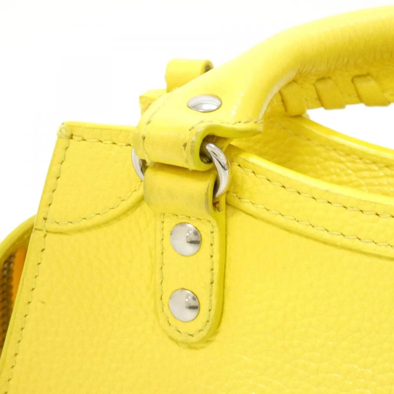 BALENCIAGA Neo Classic 638524 15Y4Y Handbag Black Rank A - Thumbnail 6