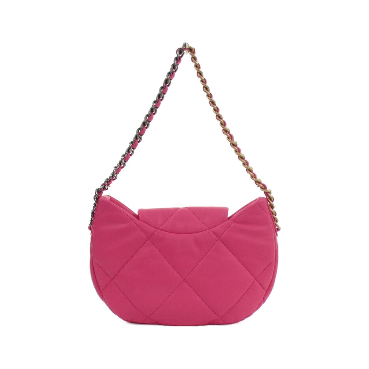 CHANEL Chanel 19 AS4638 Shoulder Bag Lambskin Pink Lambskin Rank A - Thumbnail 2