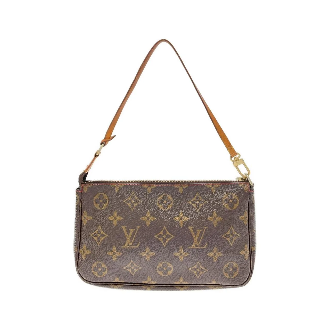 LOUIS VUITTON Pochette M95008 Pochette Monogram 黑色 Monogram 中古品B - 縮圖 2