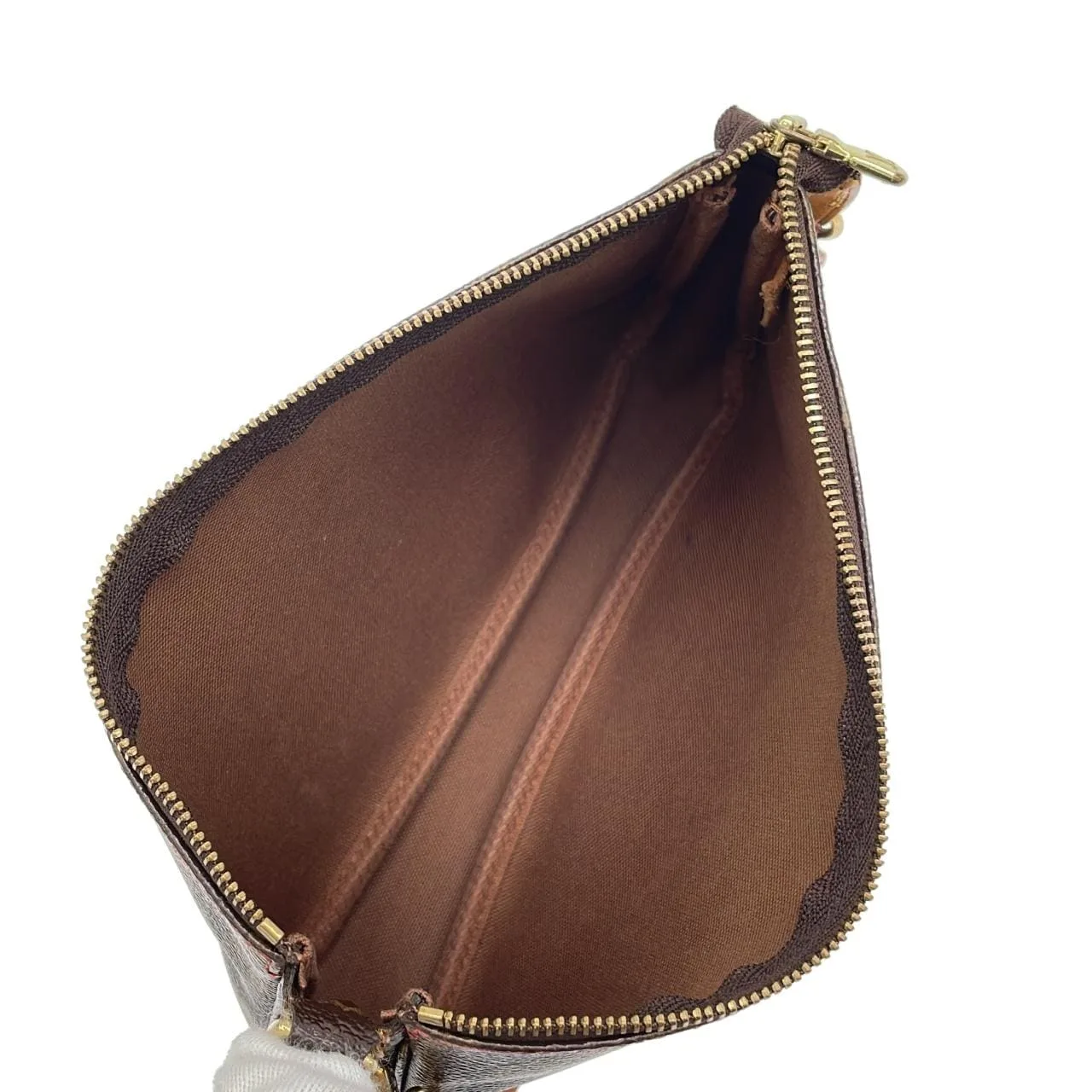 LOUIS VUITTON Pochette M95008 Pochette Monogram 黑色 Monogram 中古品B - 縮圖 7