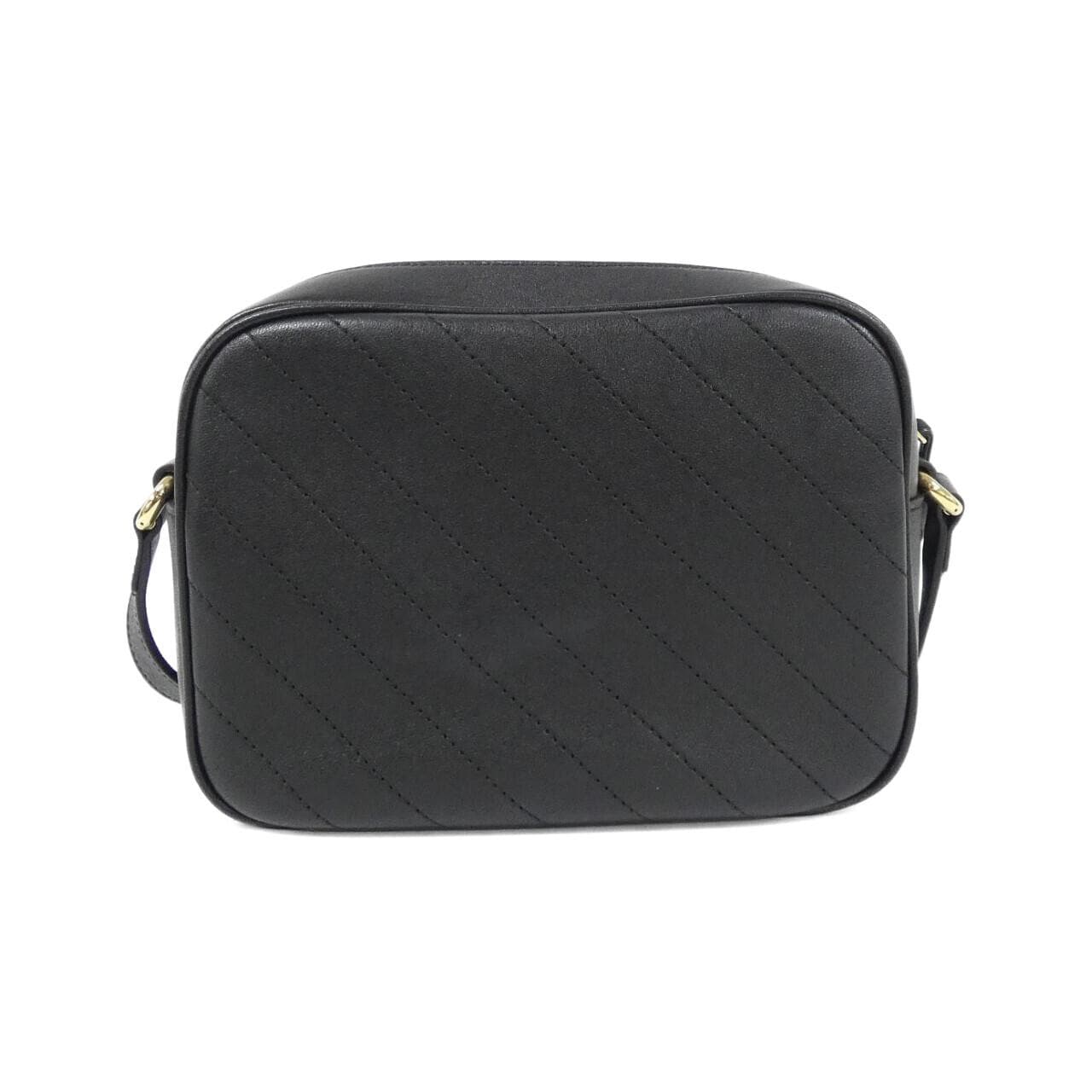 GUCCI 742360 1IV0G Shoulder Bag Leather Black Leather - Thumbnail 2