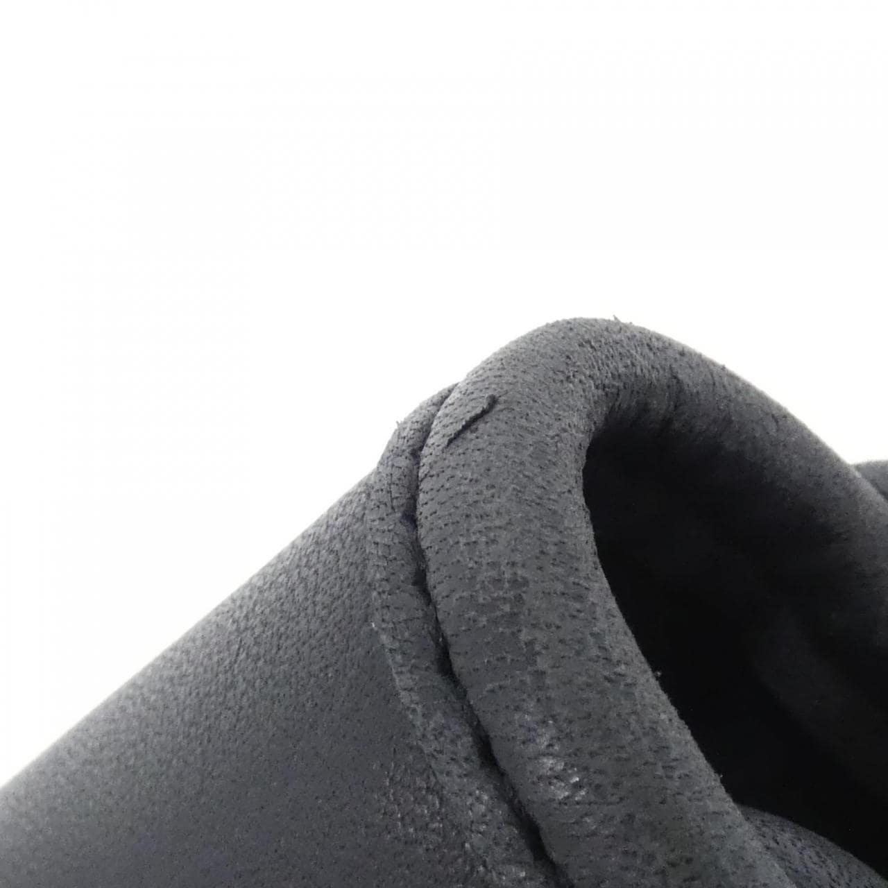 COACH 320 Shoulder Bag Leather Navy Leather Rank B - Thumbnail 6