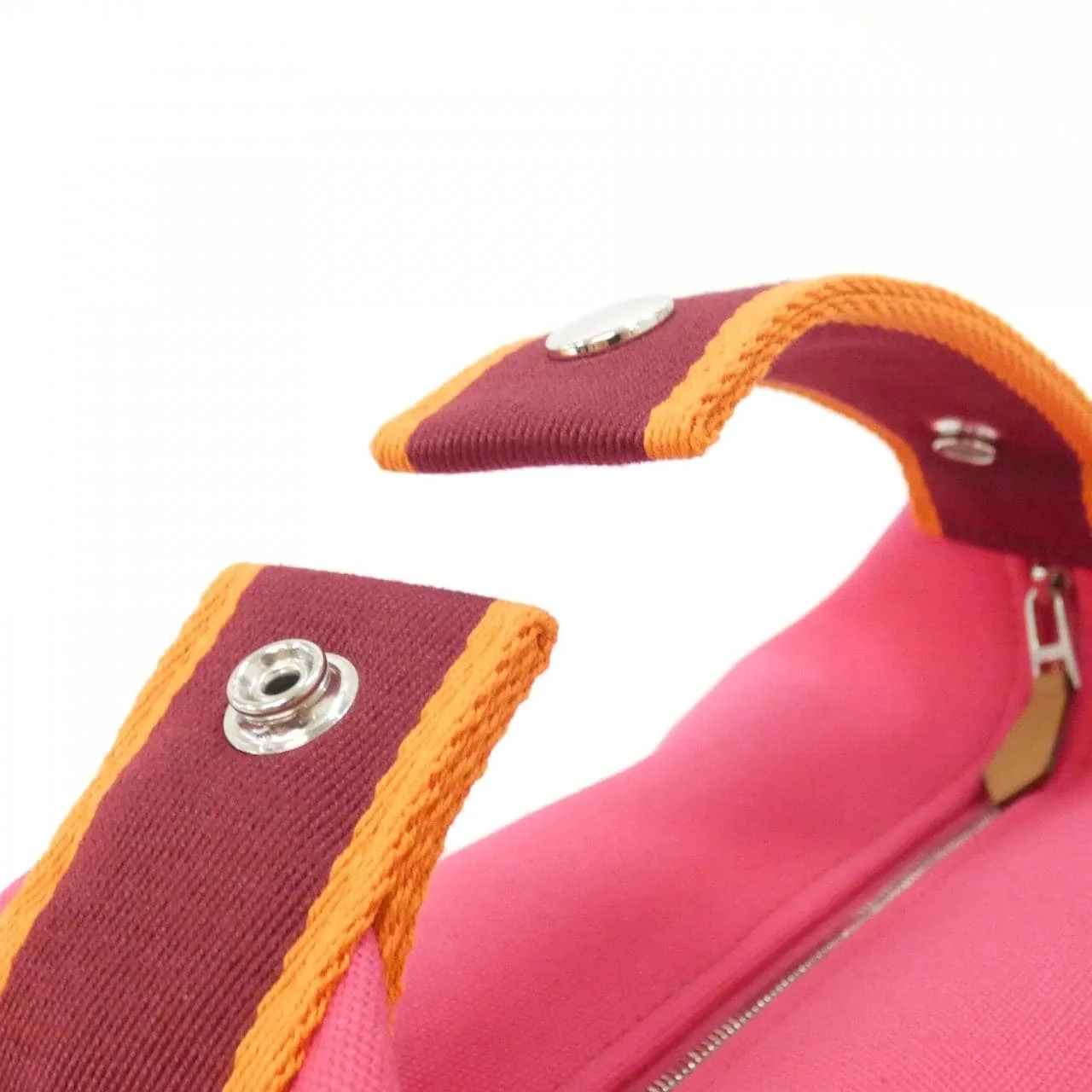 HERMES 103222M Pouch Canvas Black Canvas Rank A - Thumbnail 6