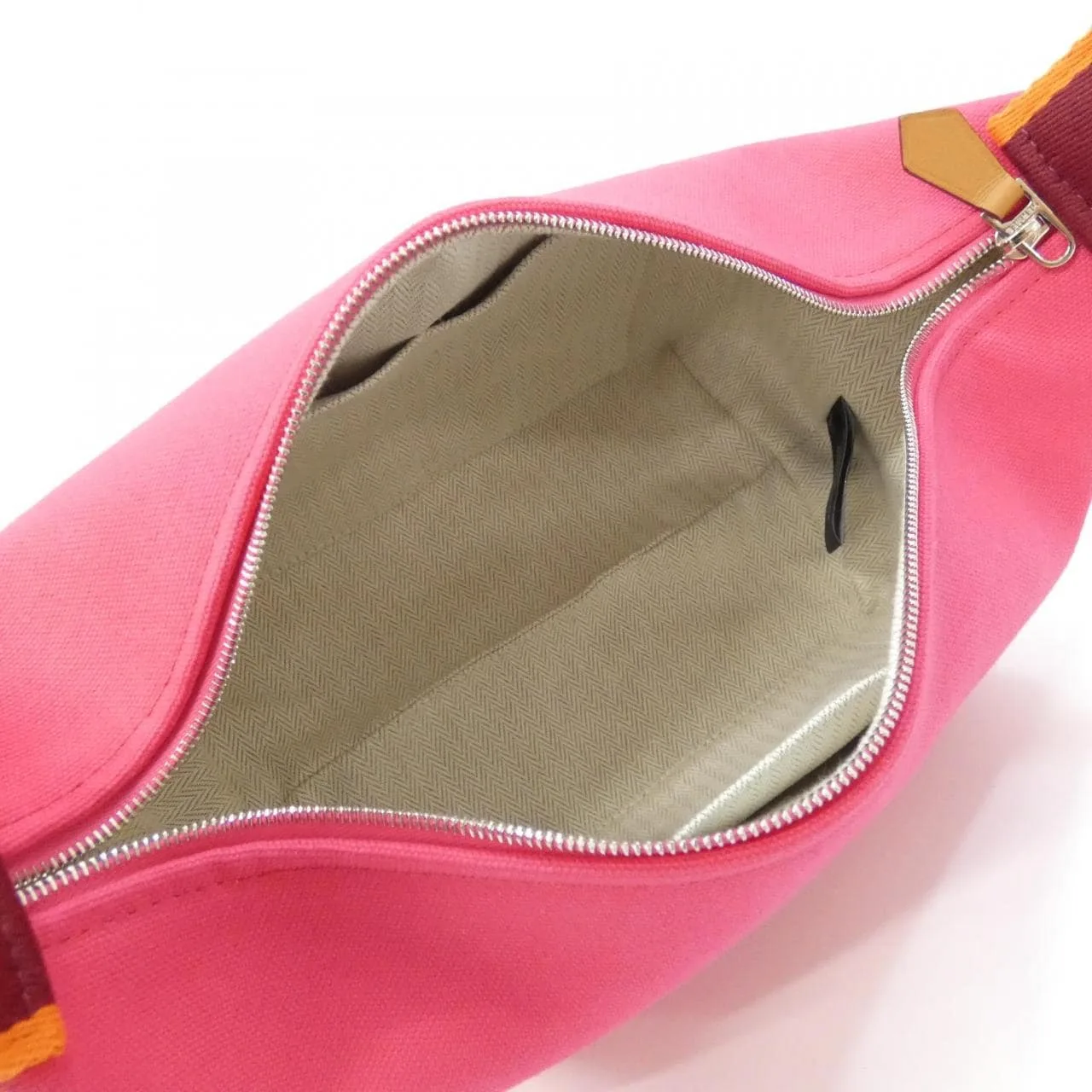 HERMES 103222M Pouch Canvas Black Canvas Rank A - Thumbnail 7