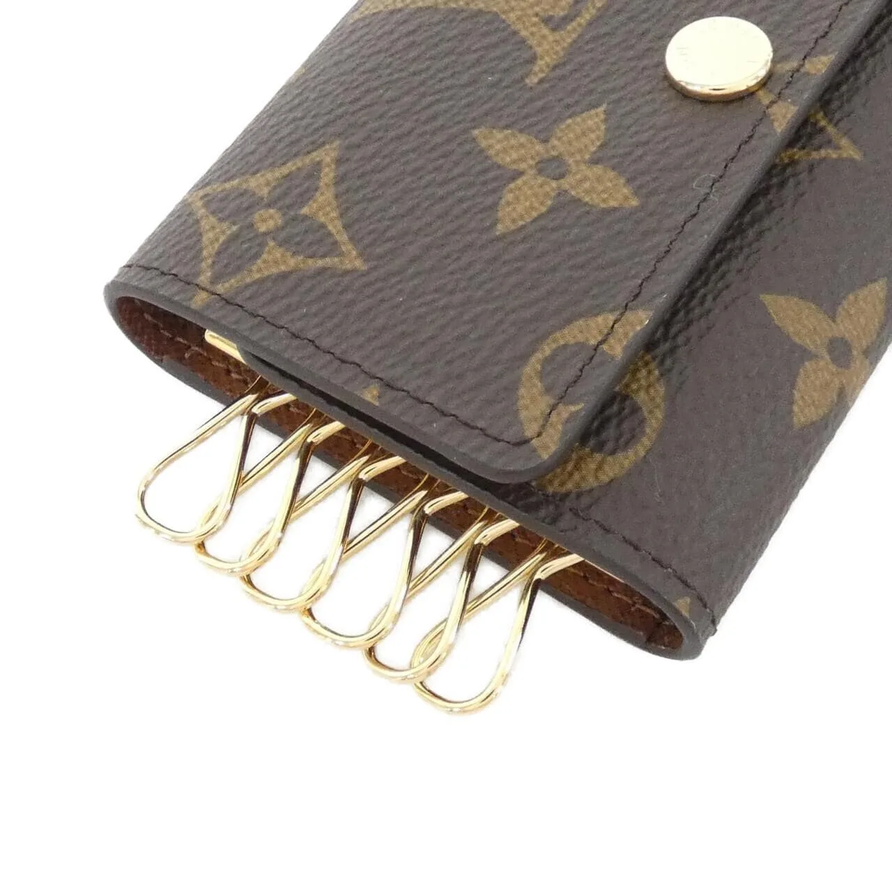 LOUIS VUITTON M62630 Key Case Monogram 黑色 Monogram 中古品A - 縮圖 2