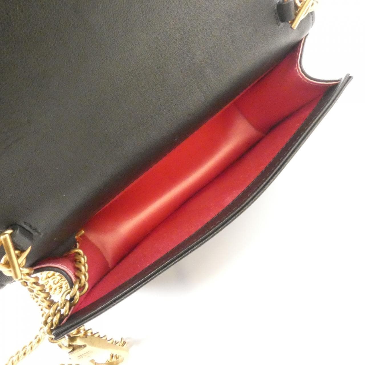 GUCCI GG Marmont 488426 9QIET Shoulder Bag 黑色 中古品A - 縮圖 6