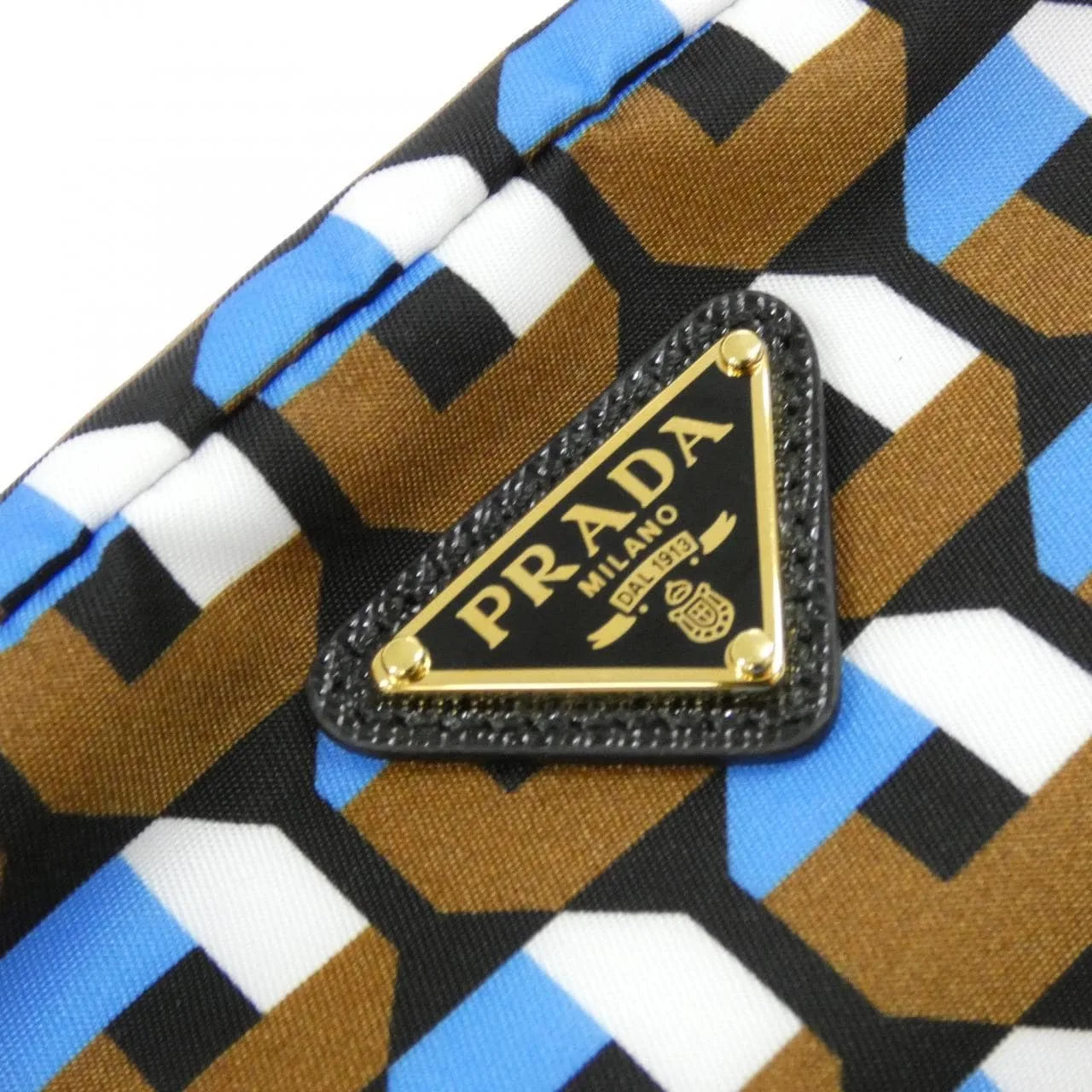 PRADA 1NS175 Pouch 黑色 中古品A - 縮圖 4