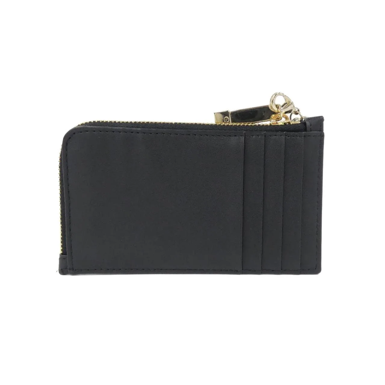 DIOR Lady Dior S0965ONMJ Coin Case Lambskin Black Lambskin Rank A - Thumbnail 2