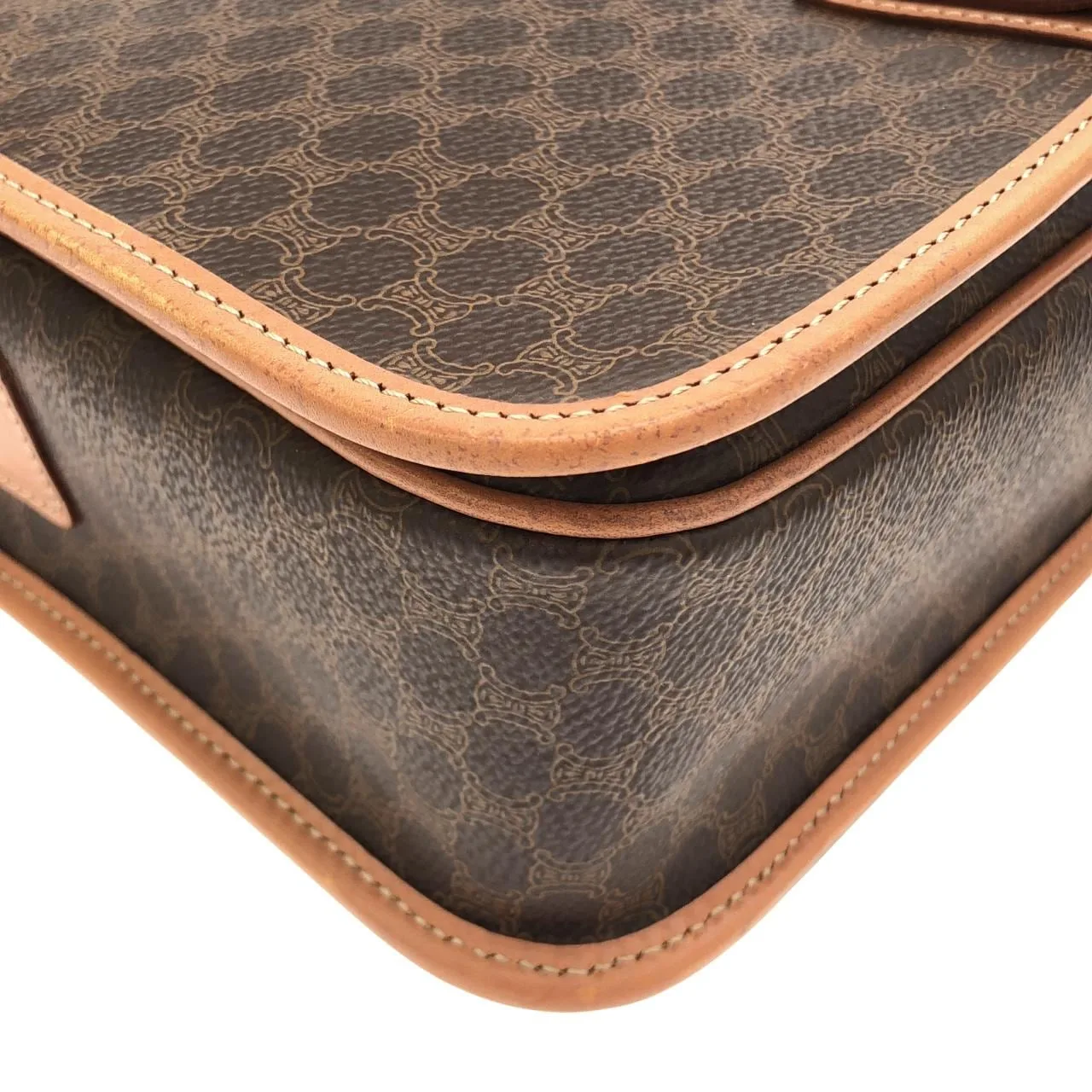 CELINE Shoulder Canvas Brown Canvas Rank A - Thumbnail 3