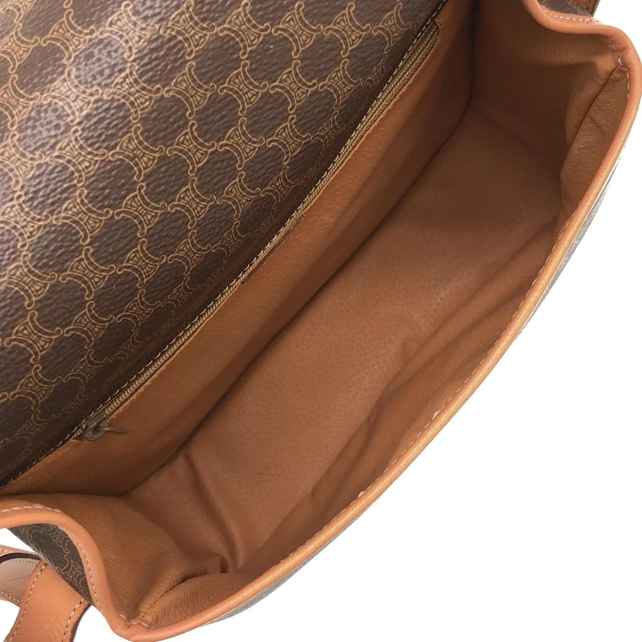 CELINE Shoulder Canvas Brown Canvas Rank A - Thumbnail 7