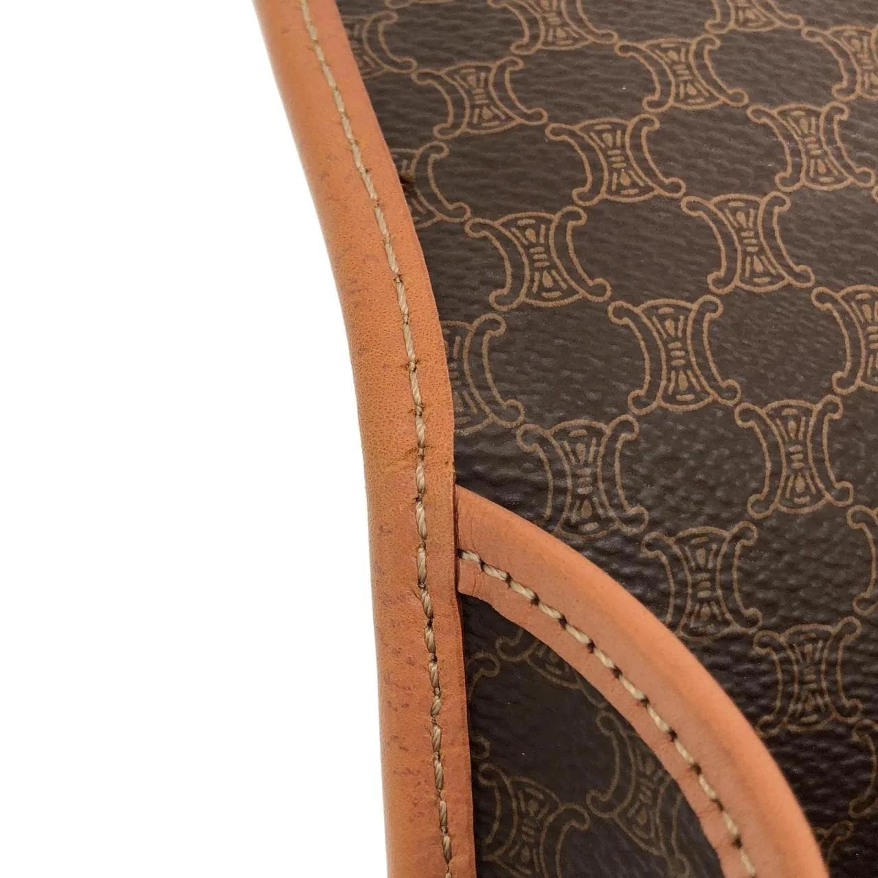 CELINE Shoulder Canvas Brown Canvas Rank A - Thumbnail 8