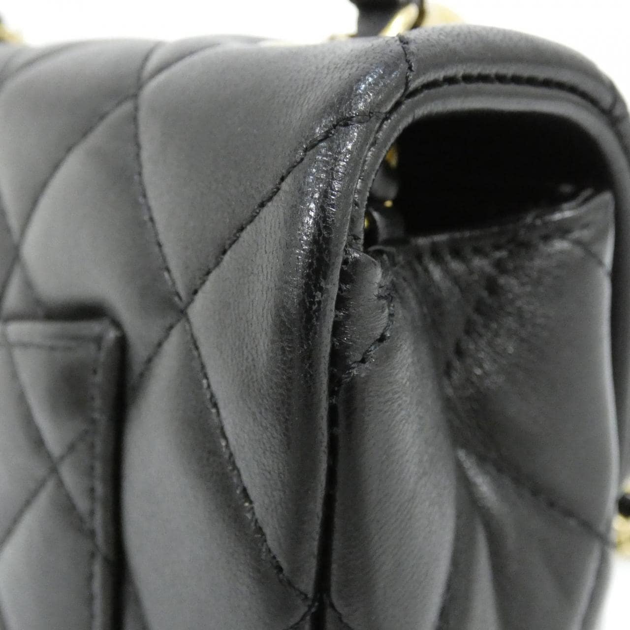 CHANEL AS4947 Shoulder Bag Lambskin Black Lambskin - Thumbnail 7