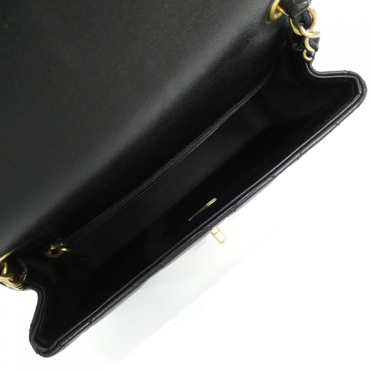 CHANEL AS4947 Shoulder Bag Lambskin Black Lambskin - Thumbnail 9