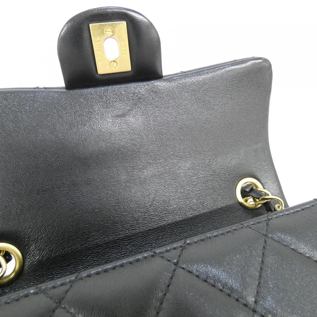 CHANEL AS4947 Shoulder Bag Lambskin Black Lambskin - Thumbnail 10