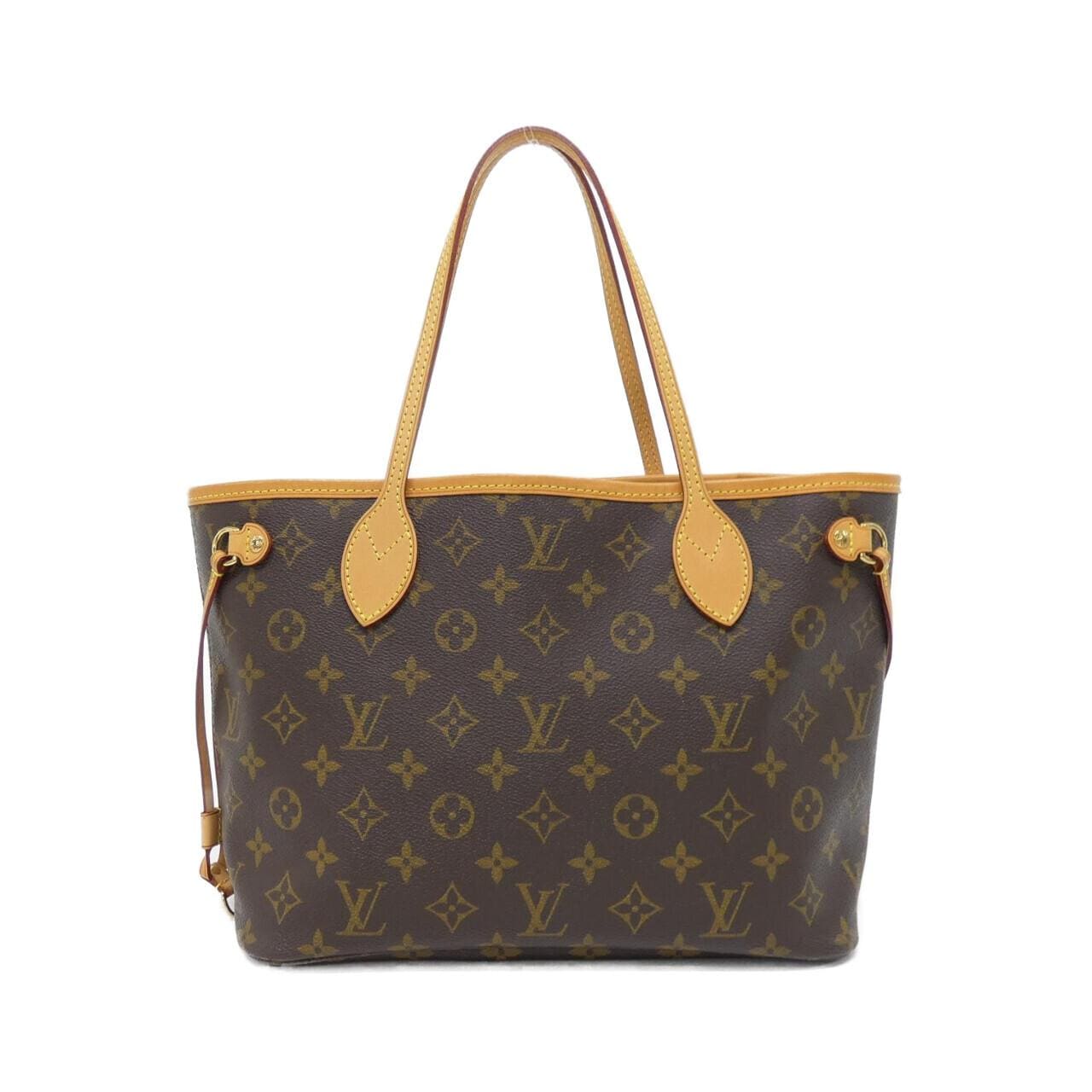 LOUIS VUITTON Neverfull M40155 Tote Monogram Black