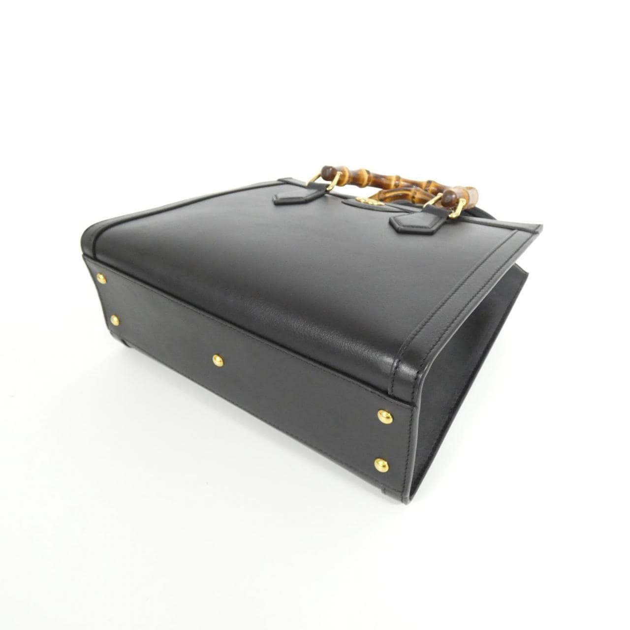 GUCCI Diana 660195 17QDT Bag Leather Black Leather - Thumbnail 3