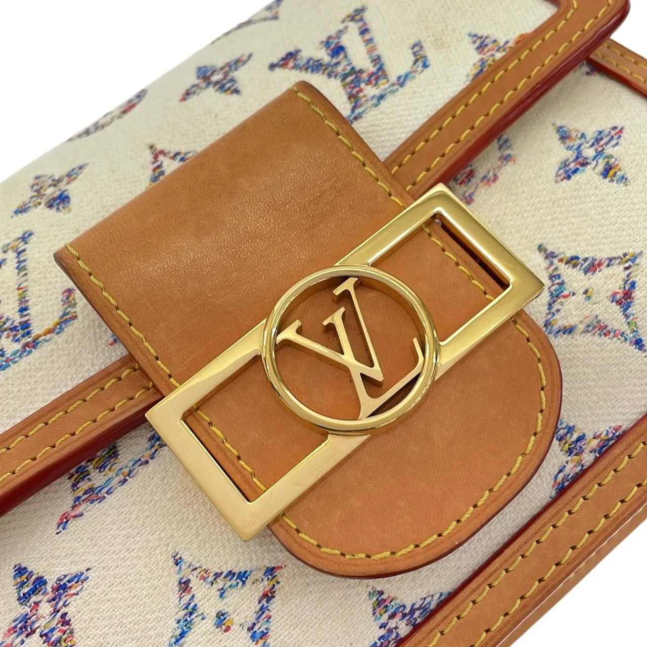 LOUIS VUITTON Dauphine M24841 Shoulder Monogram Multicolor Monogram Rank B - Thumbnail 4