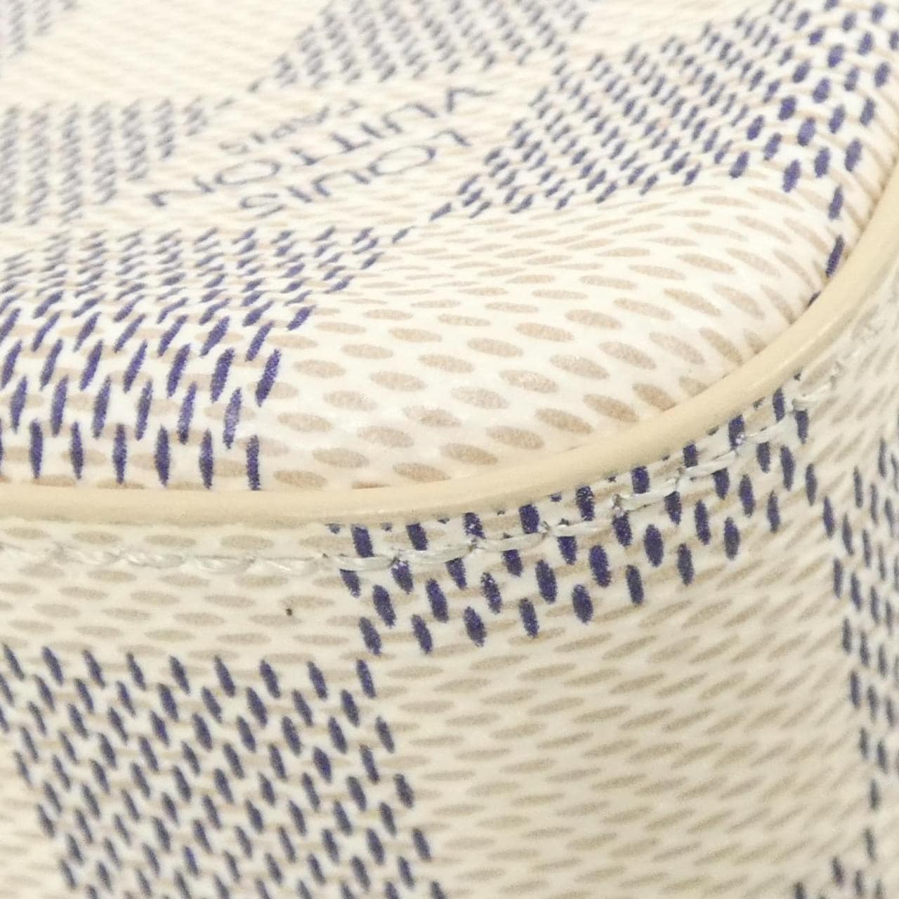 LOUIS VUITTON Pochette N40491 Shoulder Damier 黑色 Damier 中古品A - 縮圖 3