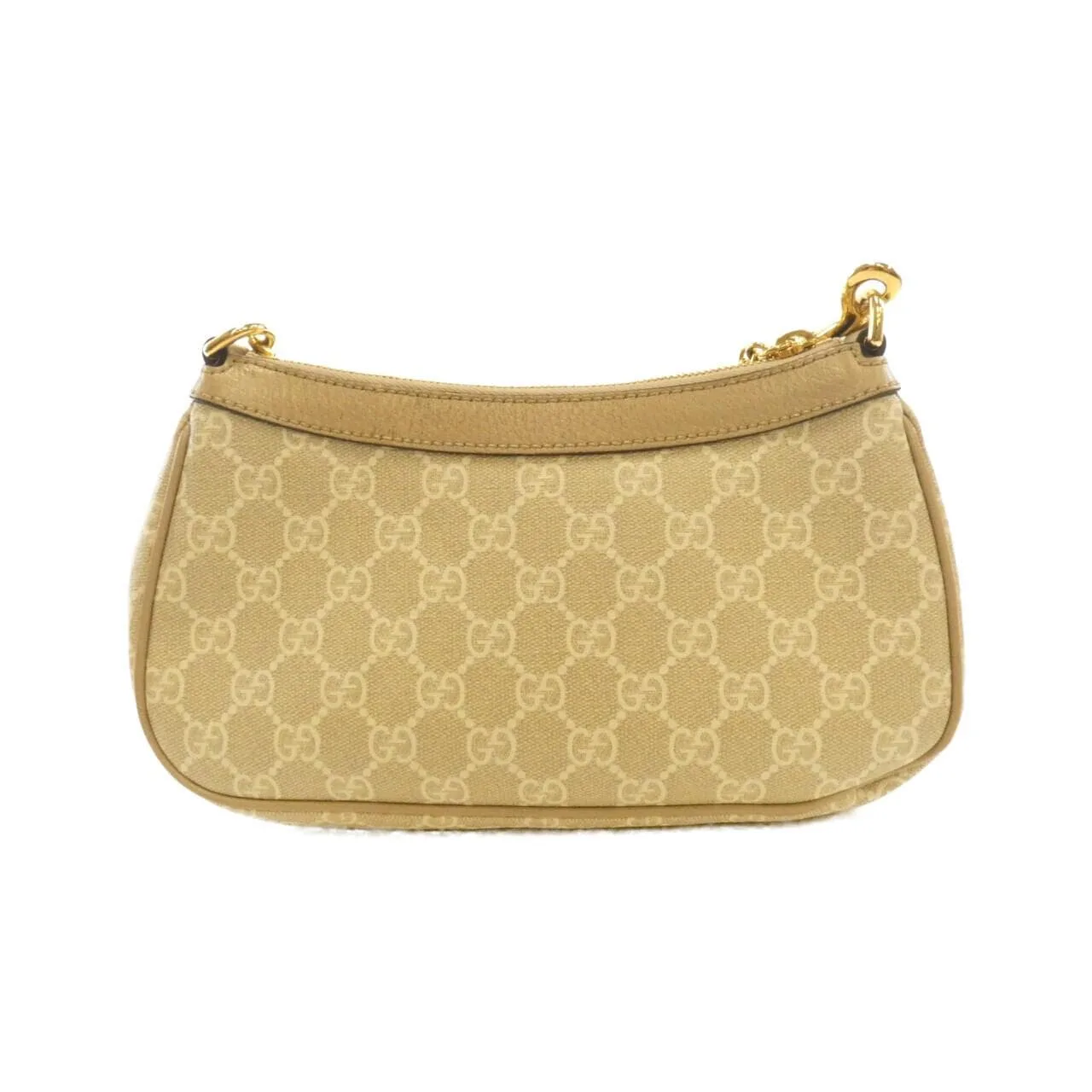 GUCCI Ophidia 735132 UULAG Shoulder Canvas 黑色 帆布 中古品B - 縮圖 2
