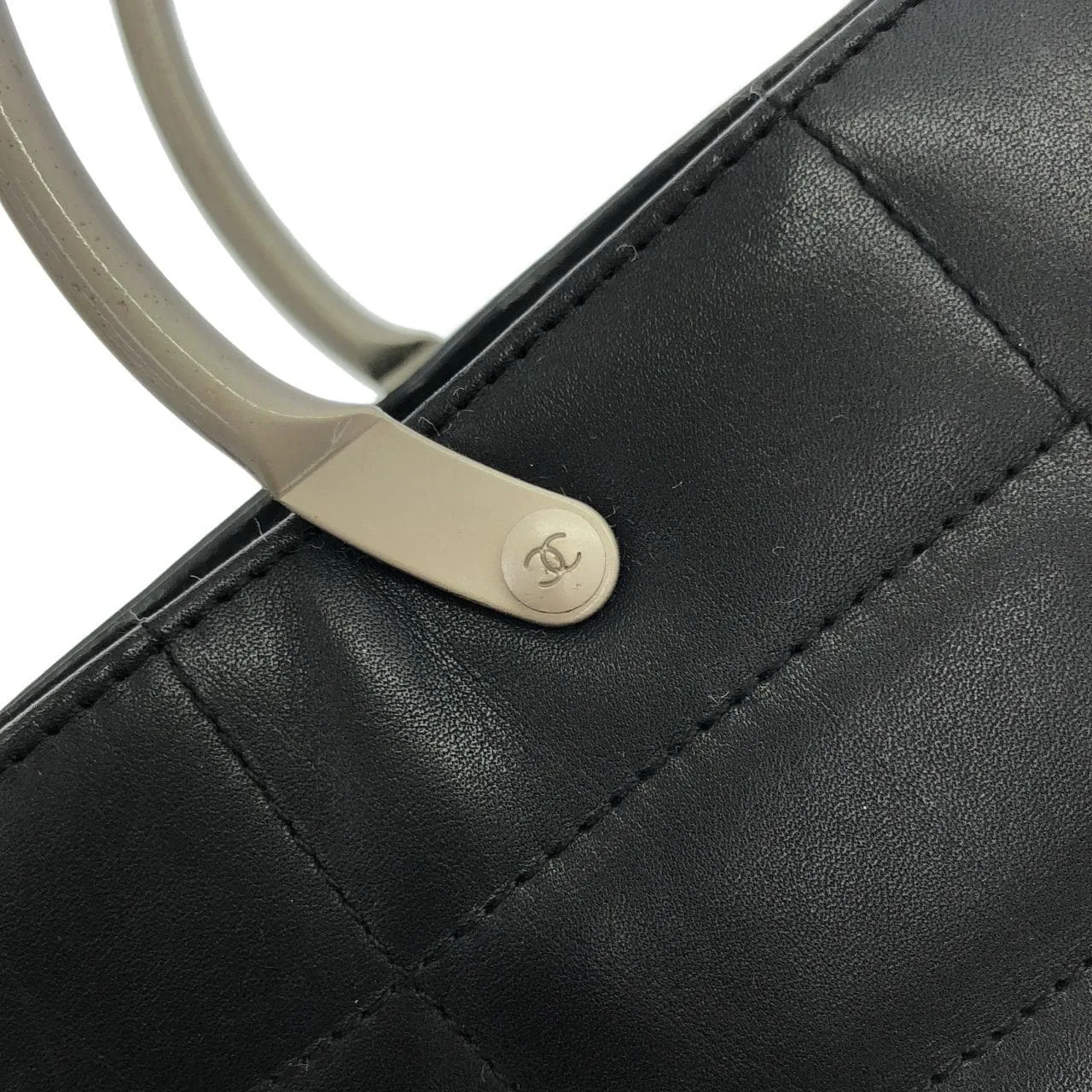 CHANEL Handbag 黑色 中古品A - 縮圖 4