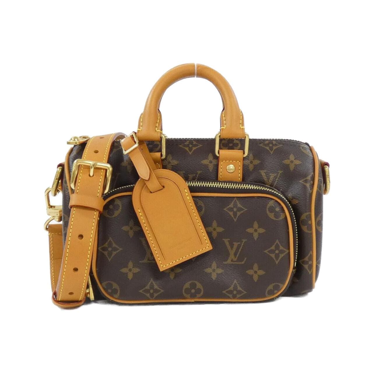LOUIS VUITTON Keepall M14981 Boston Bag Monogram Black
