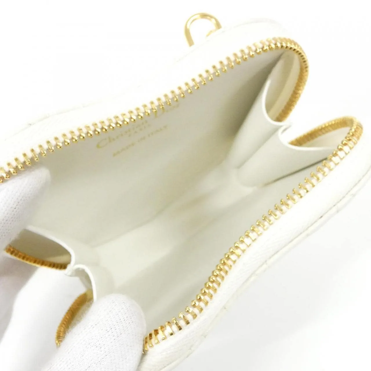 DIOR Caro S5097UNID Pouch Black Rank A - Thumbnail 7