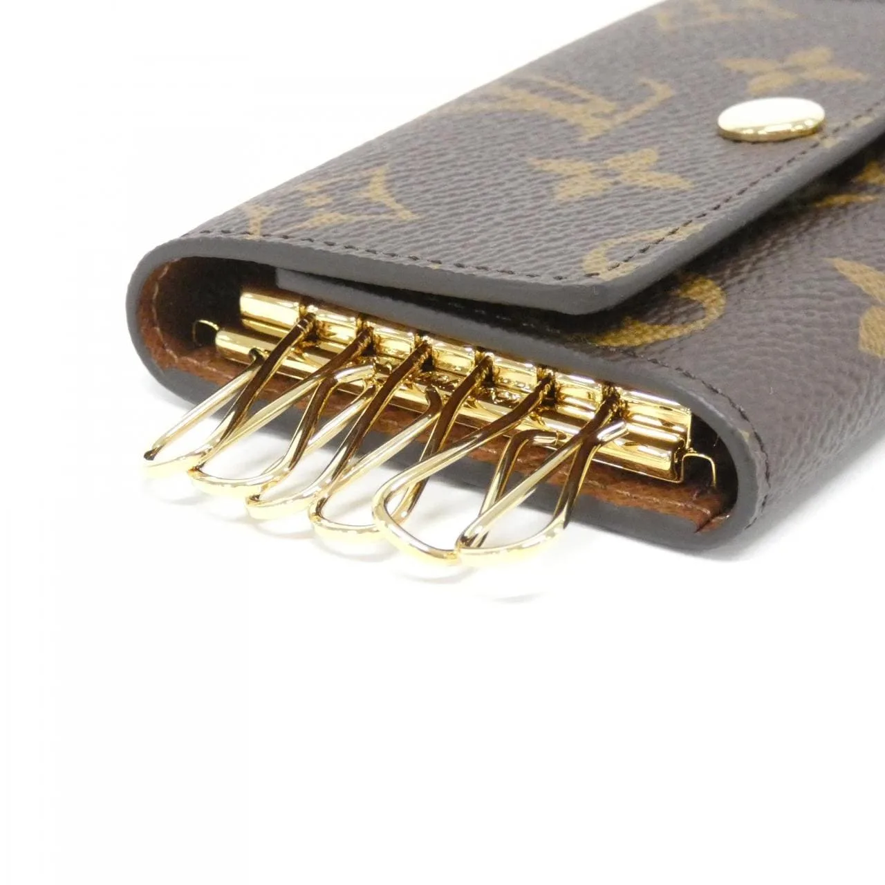 LOUIS VUITTON M62630 Key Case Monogram Black Monogram Rank A - Thumbnail 2