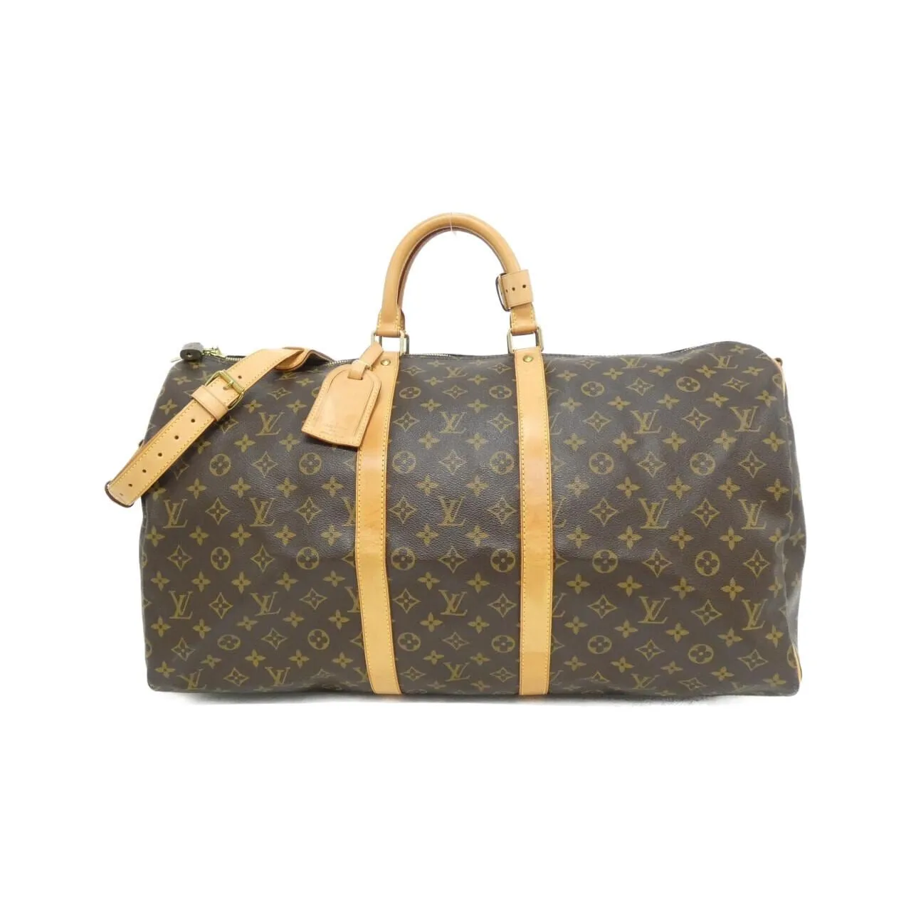 LOUIS VUITTON Keepall M41414 Boston Monogram Black