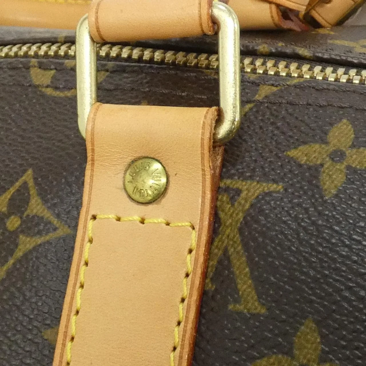 LOUIS VUITTON Keepall M41414 Boston Monogram Black Monogram - Thumbnail 4