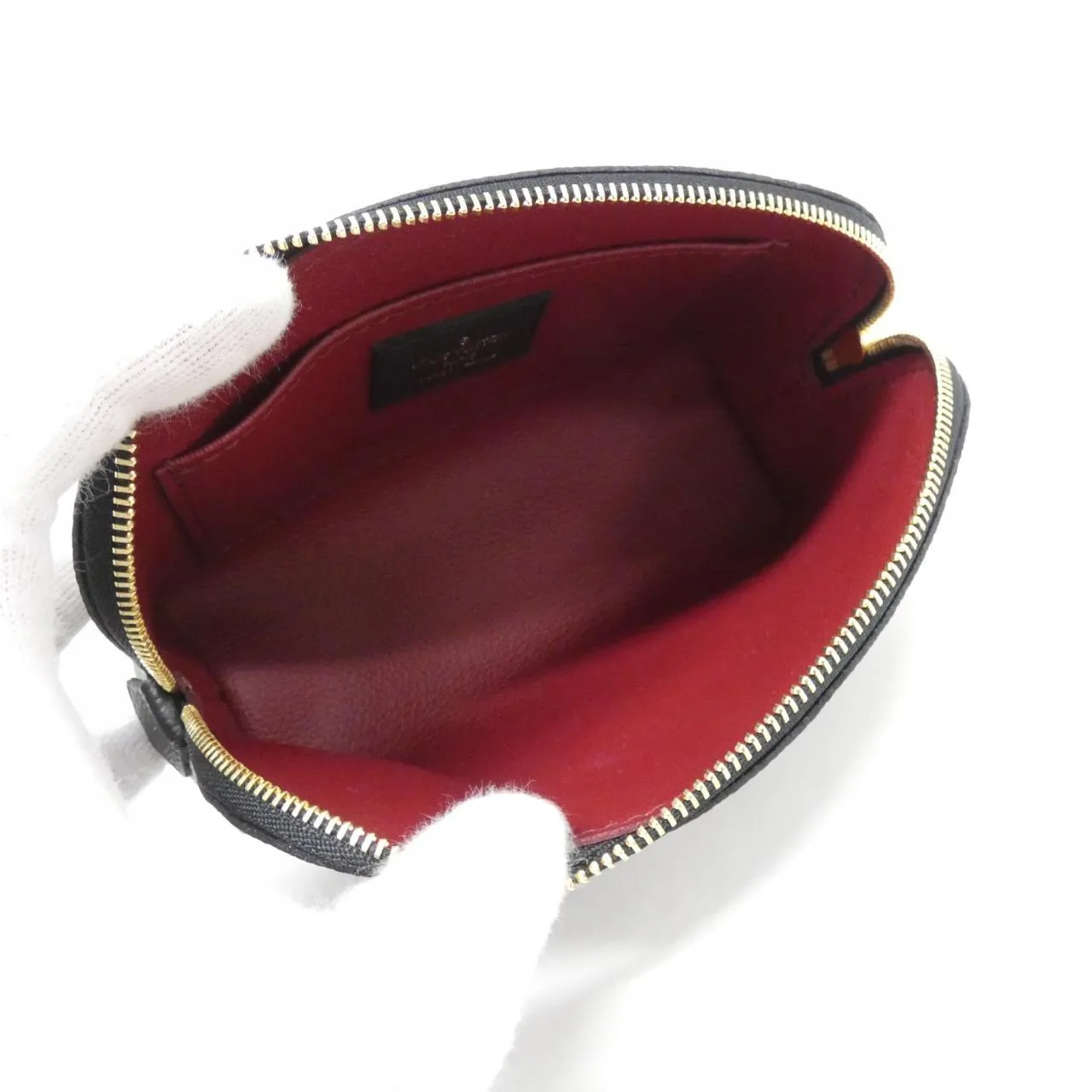 LOUIS VUITTON Pochette M59086 Pouch Monogram 黑色 Monogram 中古品A - 縮圖 3