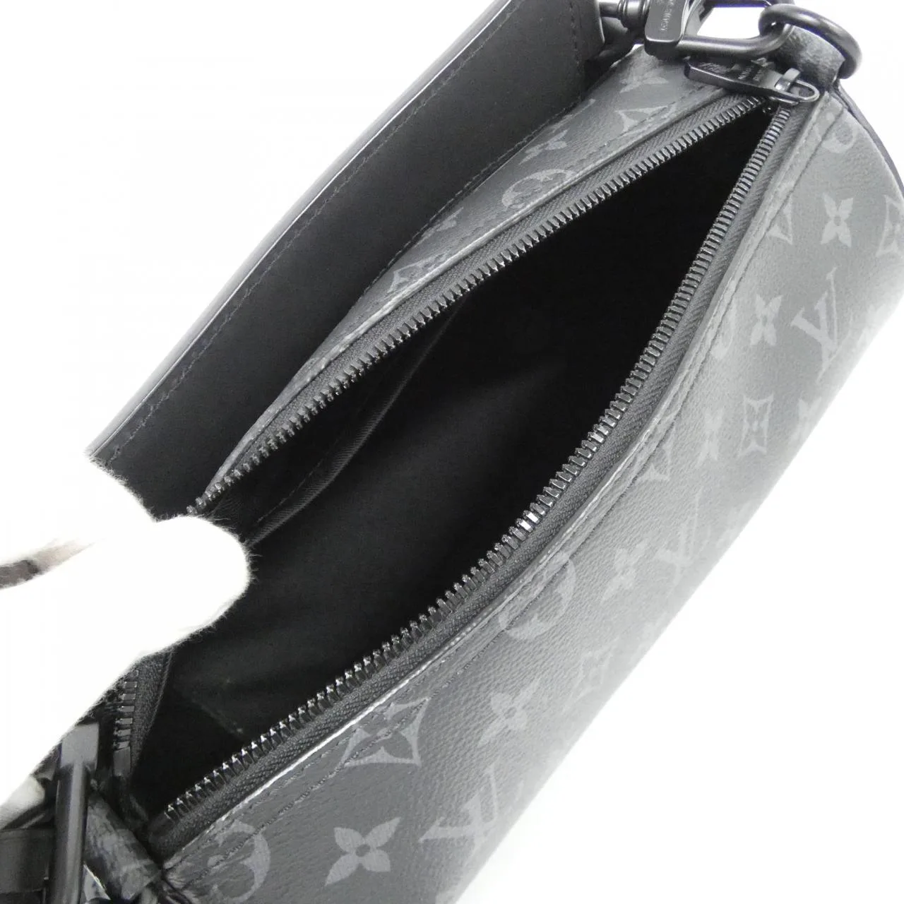 LOUIS VUITTON Eclipse M46796 Handbag Monogram Black Monogram Rank A - Thumbnail 4