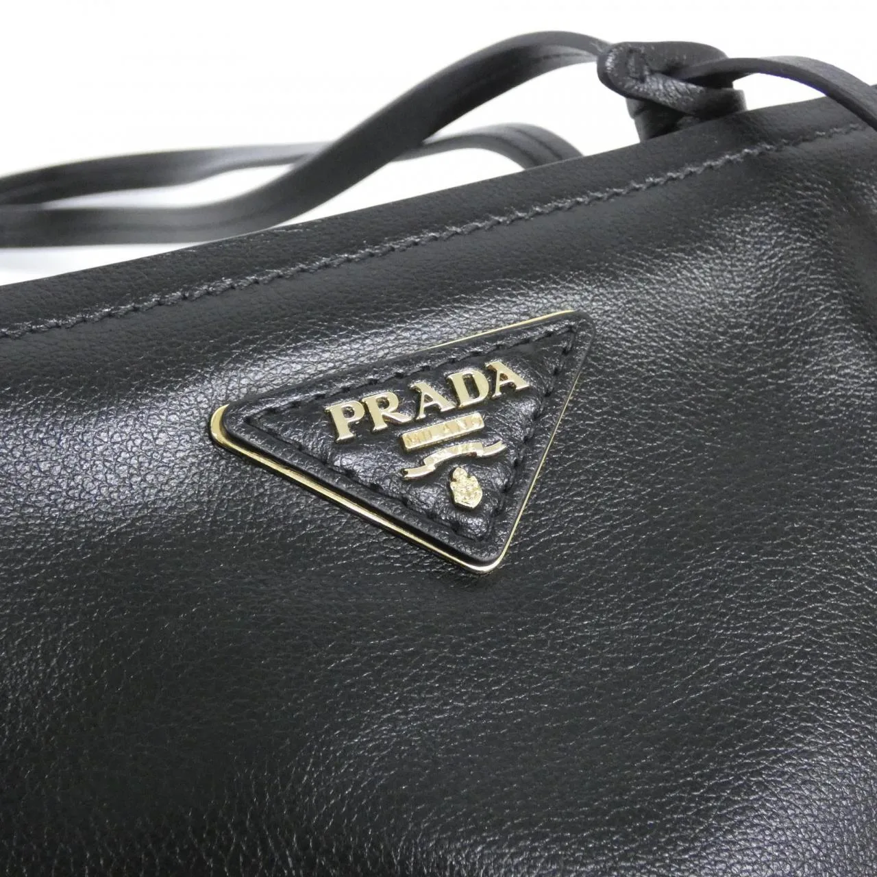 PRADA 1BG278 Handbag Black Rank A - Thumbnail 4