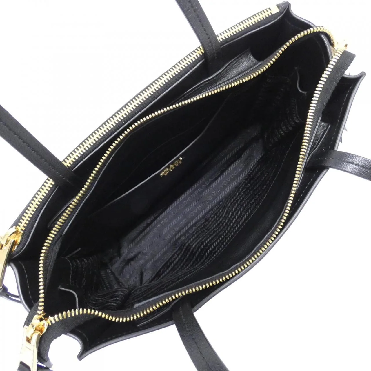 PRADA 1BG278 Handbag Black Rank A - Thumbnail 6