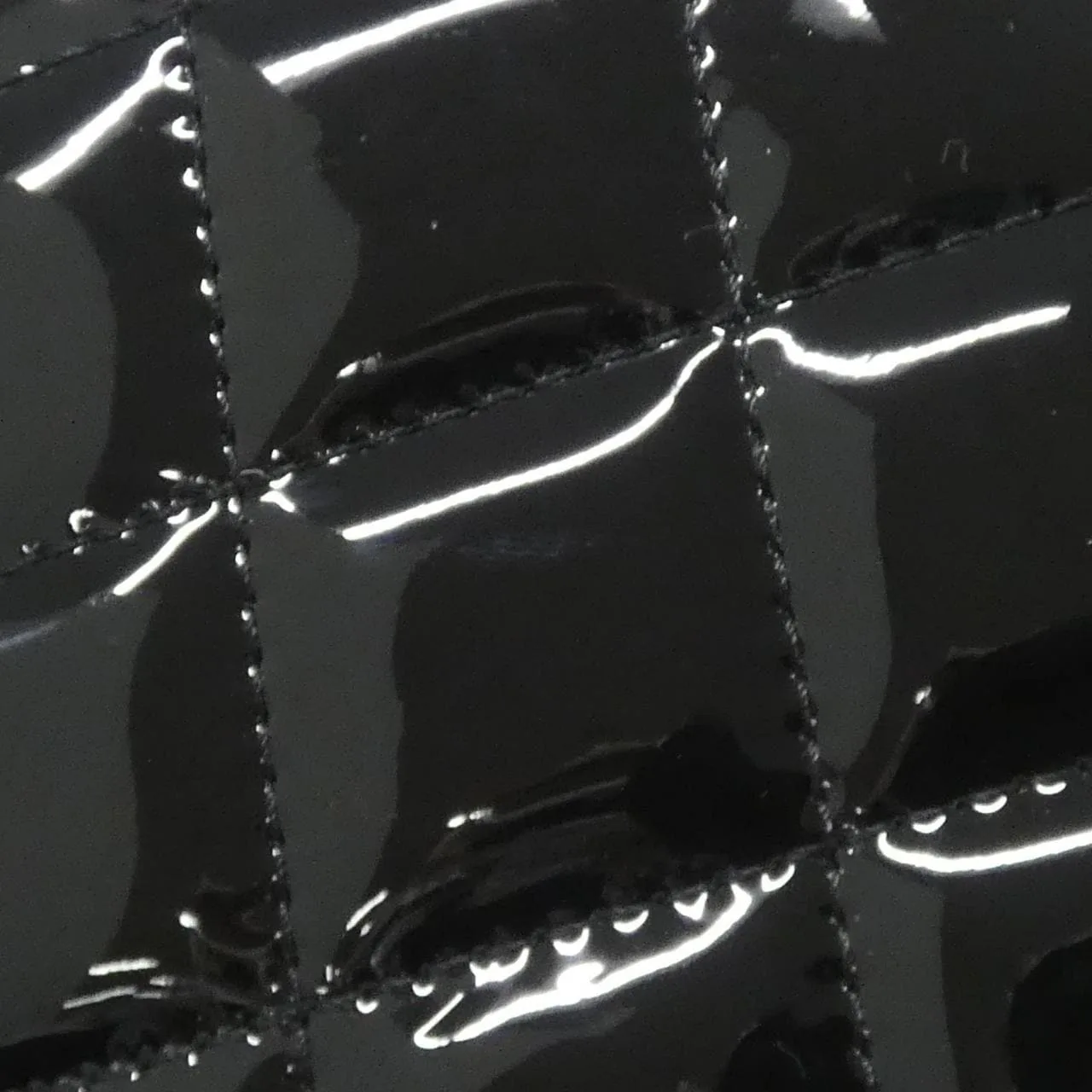 CHANEL Chanel 19 AP3295 Shoulder Patent Leather Black Patent Leather Rank A - Thumbnail 6