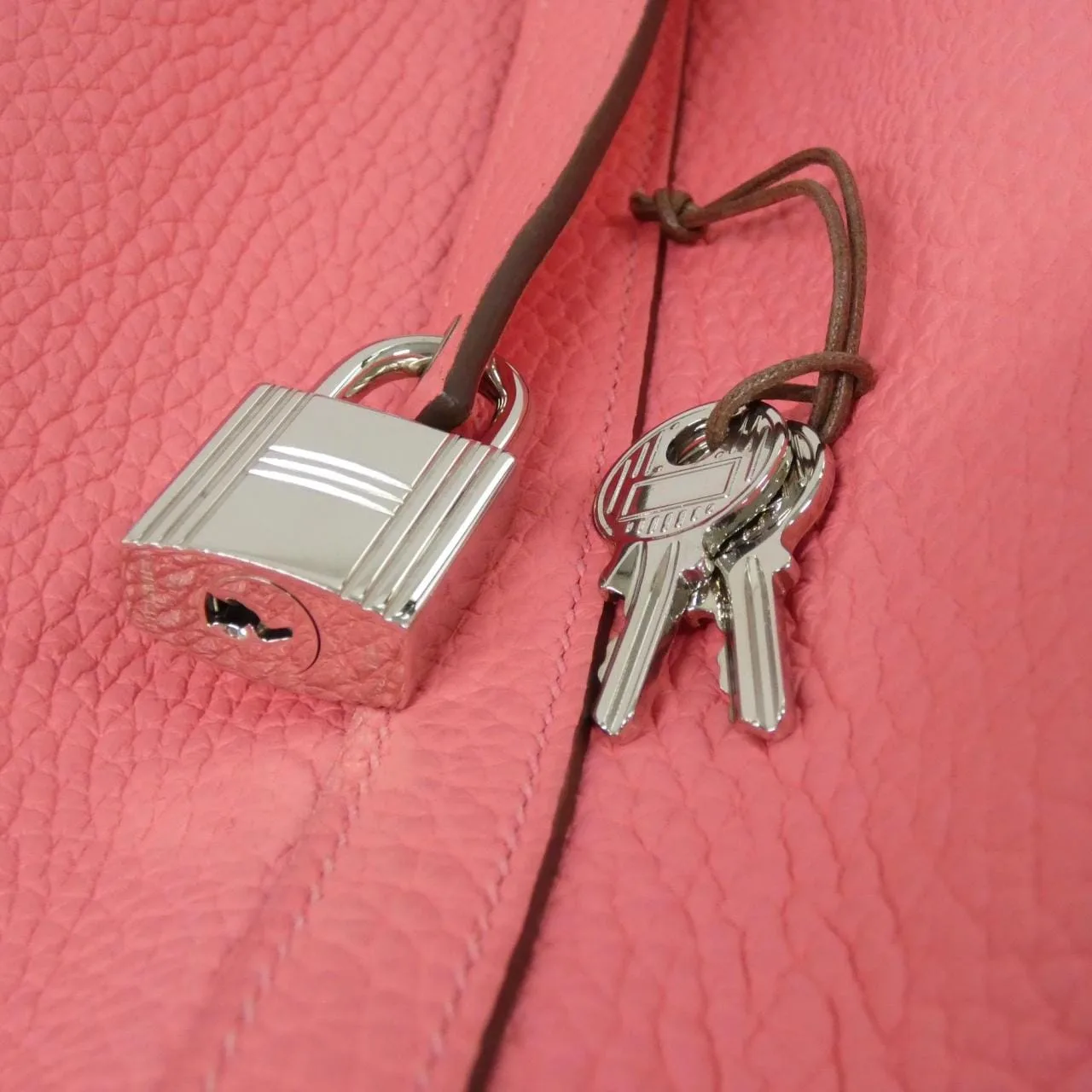 HERMES Picotin 060991CK Handbag Clemence Black Clemence Leather Rank A - Thumbnail 3