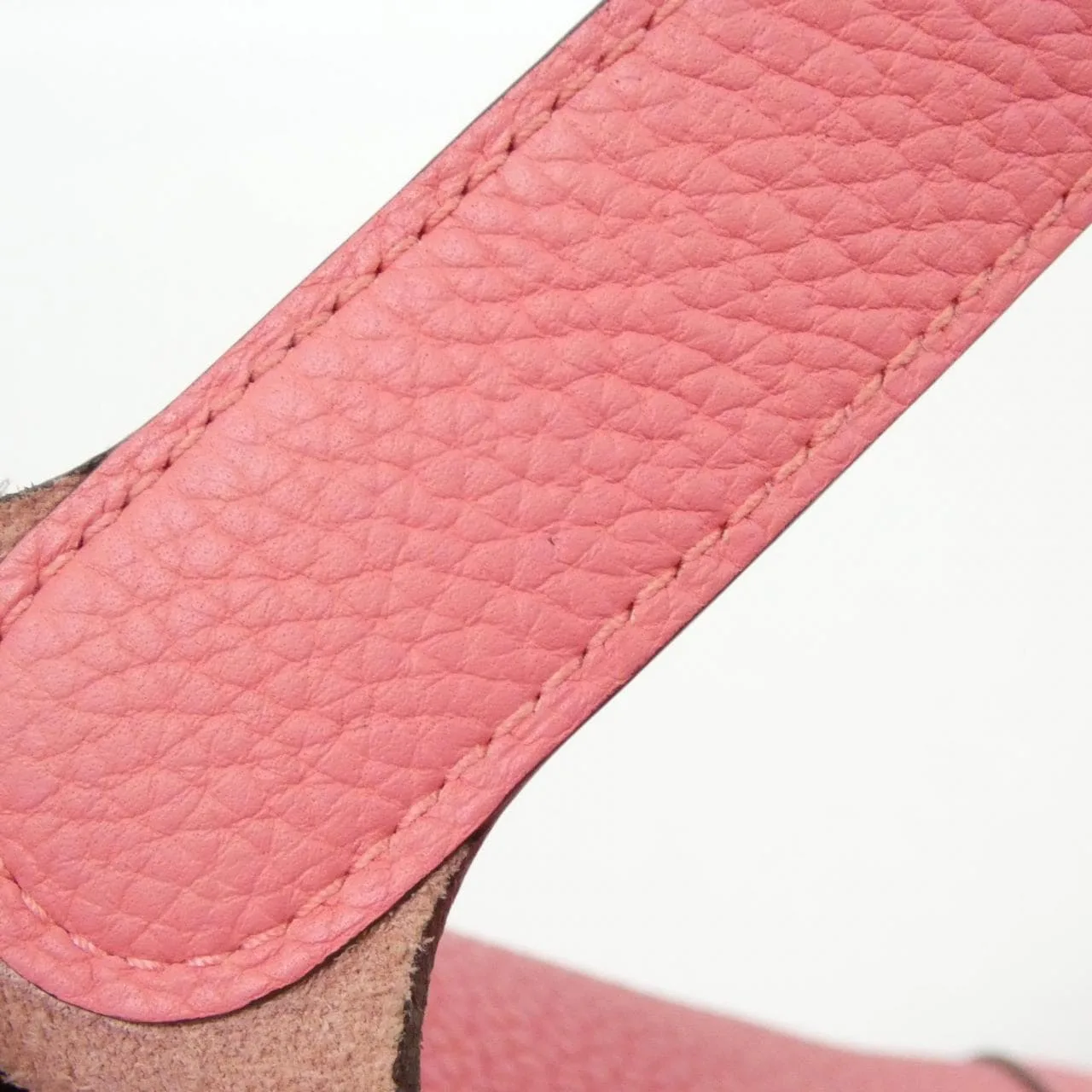 HERMES Picotin 060991CK Handbag Clemence Black Clemence Leather Rank A - Thumbnail 6