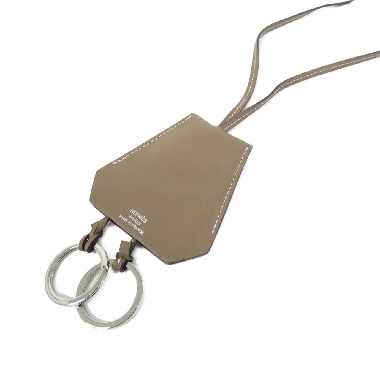 HERMES 074210CJ Accessories Swift Etoupe Swift 皮 中古品A - 縮圖 3