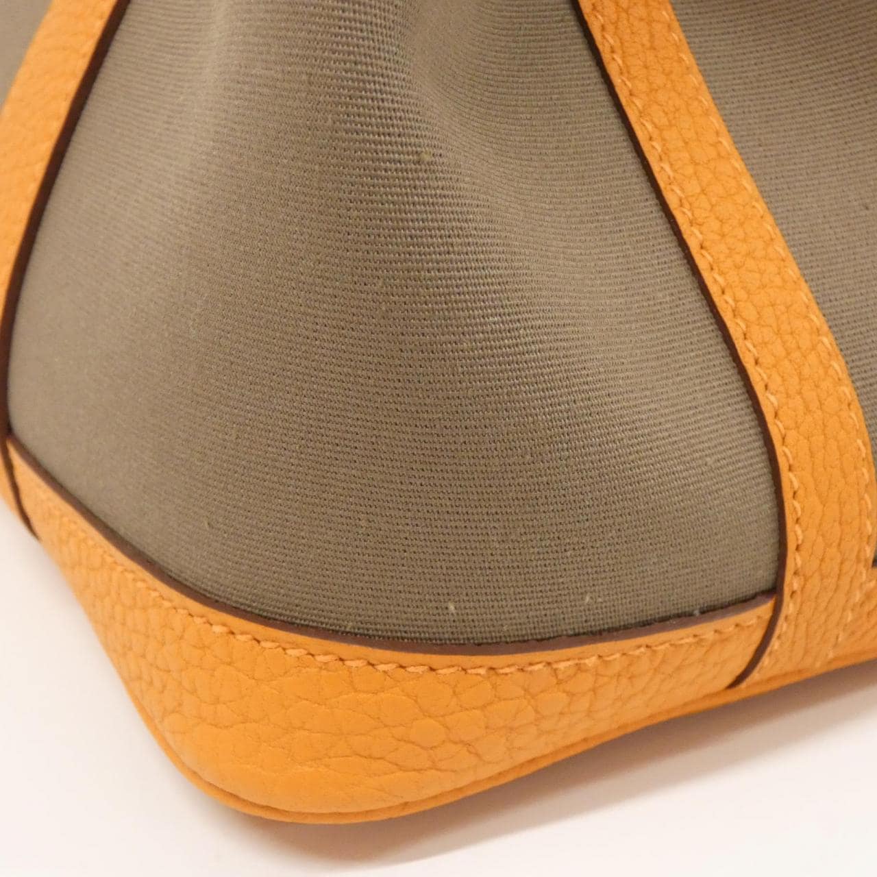 HERMES Garden Party HERMÈS 051551CK Bag Etoupe 中古品A - 縮圖 4