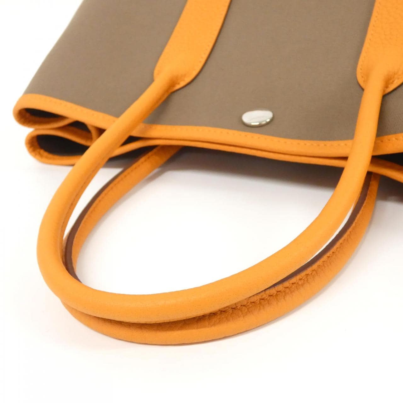 HERMES Garden Party HERMÈS 051551CK Bag Etoupe 中古品A - 縮圖 6