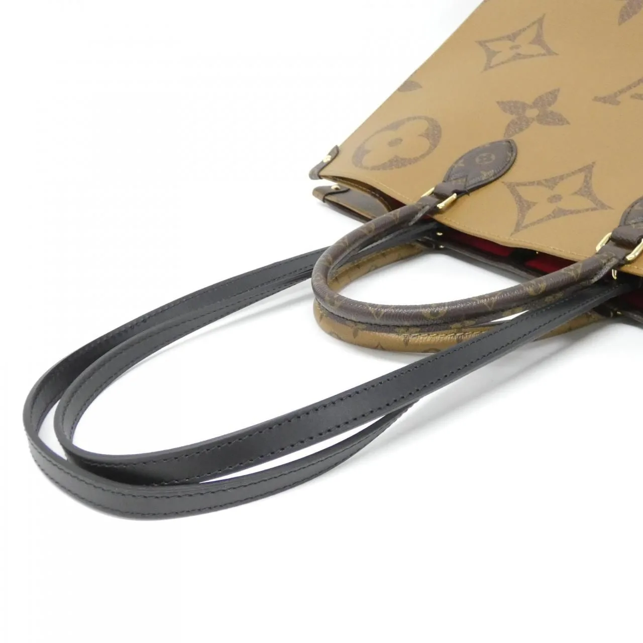 LOUIS VUITTON OnTheGo M45320 Handbag Monogram Black Monogram Rank A - Thumbnail 4