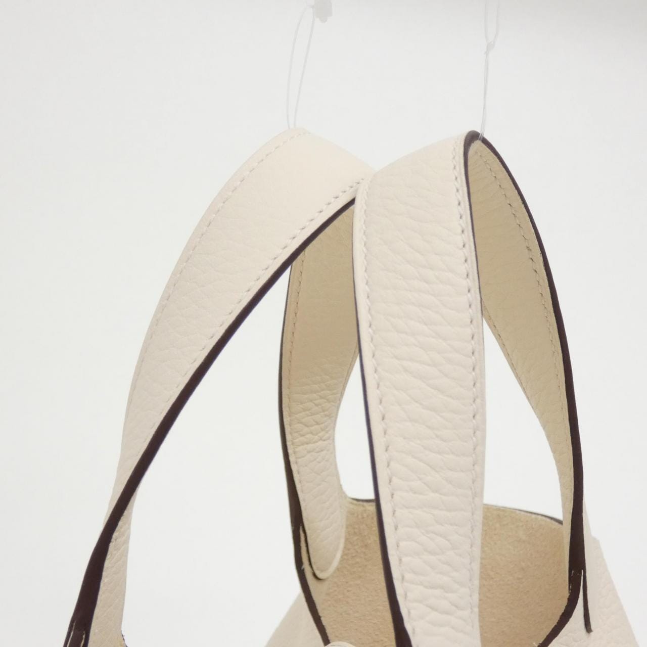 HERMES HERMÈS Picotin 056289CK Bag Clemence Clemence Leather - Thumbnail 4