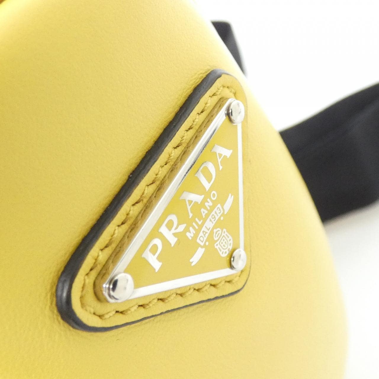 PRADA 1BH190 Shoulder Bag 黑色 中古品A - 縮圖 4