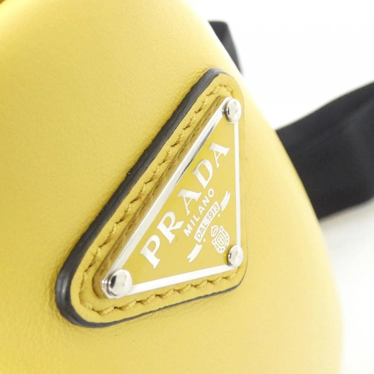 PRADA 1BH190 Shoulder 黑色 中古品A - 縮圖 4