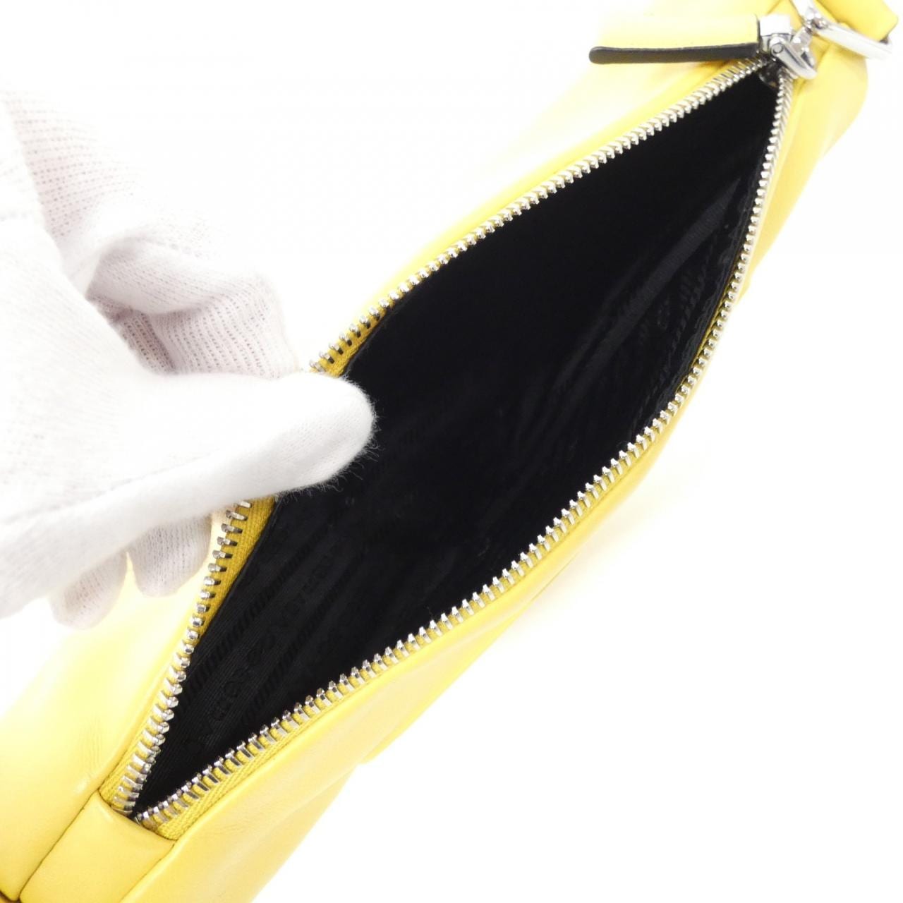 PRADA 1BH190 Shoulder Bag 黑色 中古品A - 縮圖 7