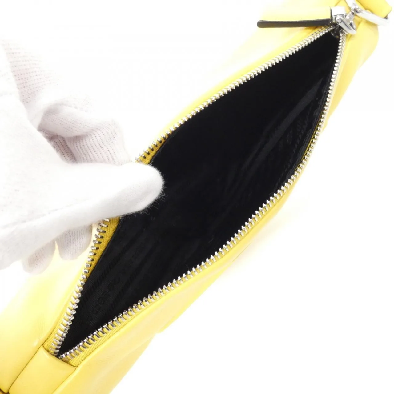 PRADA 1BH190 Shoulder 黑色 中古品A - 縮圖 7