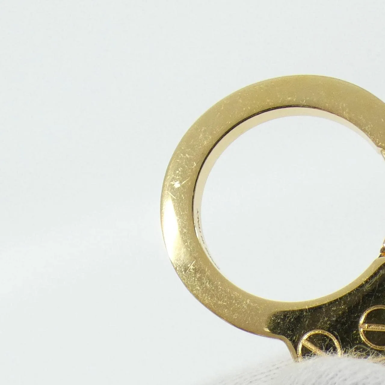 CELINE Cabas 10I492CZ1 Key Case Canvas Black Canvas Rank A - Thumbnail 7